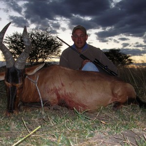 Hunting Hartebeest in Namibia