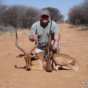 Imapla hunted in Namibia