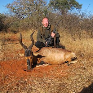 Red Hartebeest Hunt in South Africa