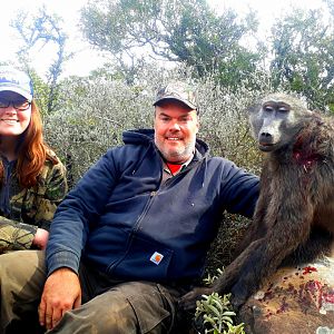 South Africa Hunt Baboon