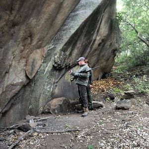 Visiting Caves & Rock Paintings in Zimbabwe