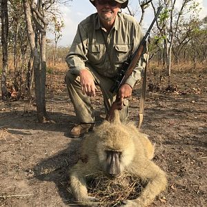 Hunting Baboon in Tanzania