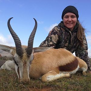 South Africa Hunting Springbok