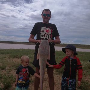 Freshwater Catfish Fishing Namibia