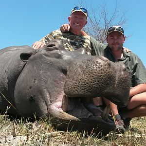 Namibia Hunting Hippo