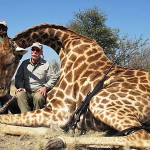 Giraffe Hunting Namibia