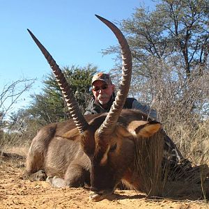 Hunting Waterbuck in Namibia