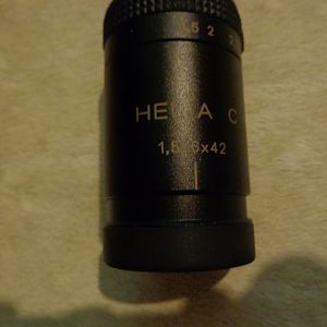 Kahle Helia C 1.5-6x42 Plex Reticle