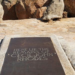 Cecil John Rhodes Grave in Zimbabwe