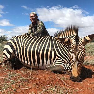 Hunting Hartmann's Mountain Zebra in South Africa