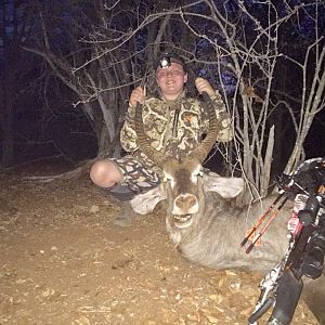 Crossbow Hunt Waterbuck in South Africa