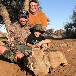 South Africa Hunt Warthog