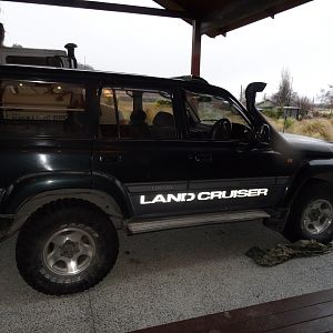 Our ride to cross the Rakaia River