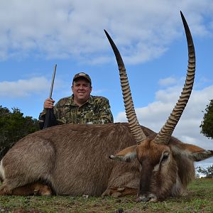 Hunt Waterbuck in South Africa