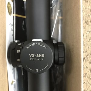 Leupold VX6HD 1-6x24 CDS FireDot Duplex Riflescope