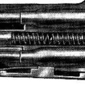 Front and rear of the magazine's lower housing