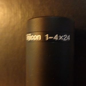 Trijicon AccuPoint 1-4x24 Green Post Reticle