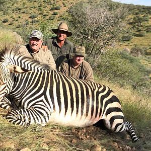 Namibia Hunt Hartmann's Mountain Zebra