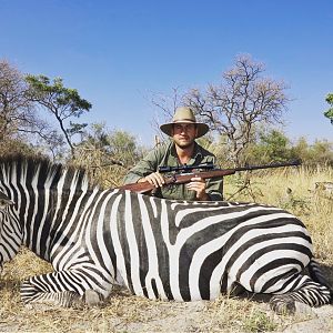 Hunting Chapman's Zebra in Namibia