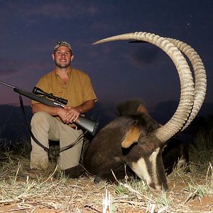 Sable Antelope Hunt Namibia