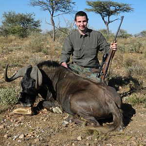 Hunting Black Wildebeest in Namibia