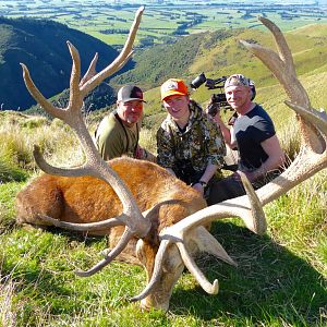 Hunting Red Stag in New Zealand