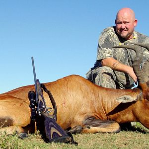 South Africa Hunting Red Hartebeest