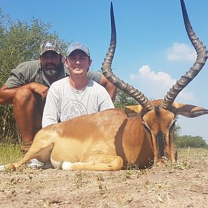 South Africa Hunt Black-faced Impala