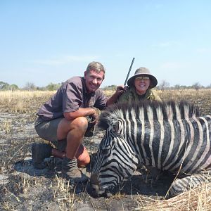 Namibia Hunt Hartmann's Mountain Zebra