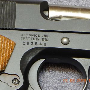 Detonics Combat Master 45 ACP Pistol