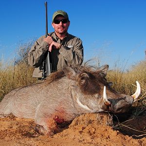 South Africa Hunt Warthog