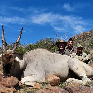 Hunt Eland in South Africa