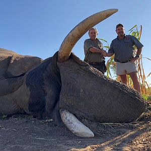 Hunting Elephant in Zimbabwe