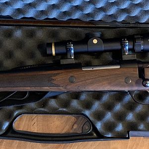 Sako AV Rifle with a Leupold VX-6 1x6