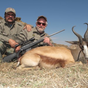 Copper Springbuck, Hunting with Clients