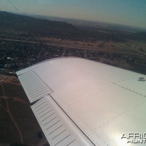 South Africa by plane