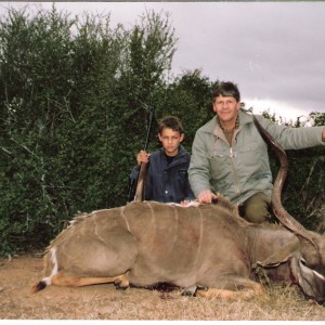 My First Kudu. At the time I was 12 years old!