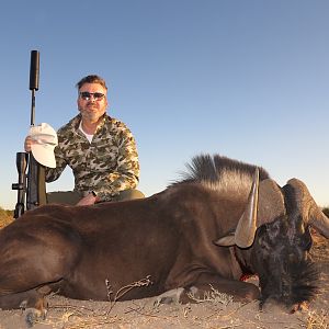 Hunting Black WIldebeest in Namibia