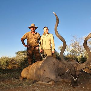 59” Inch Kudu Hunting Namibia