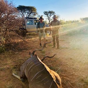 Hunting Kudu in Namibia