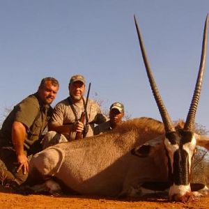 South Africa Hunting Gemsbok