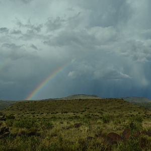 Caught this nice rainbow after storm passage