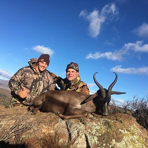 South Africa Hunting Black Springbok