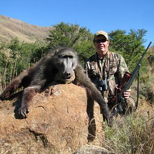 Hunting Baboon in South Africa