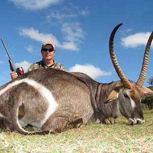 Hunt Waterbuck in South Africa