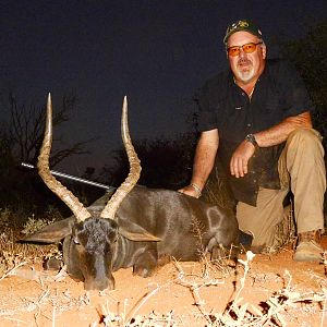 South Africa Hunting Black Impala