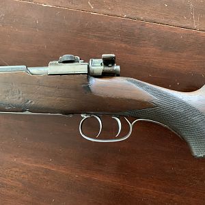 Vintage Sporting Mauser Rifle