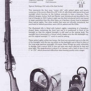 Lattey Lens Sight for SMLE