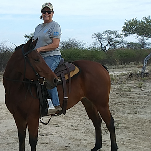 Cowgirl in Africa