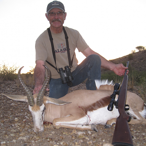 Hunting Springbok in Namibia